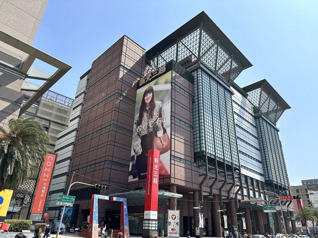 台南高消費力，讓新光三越台南西門店單店業績雄踞多年全國前五名。圖／吳宏文