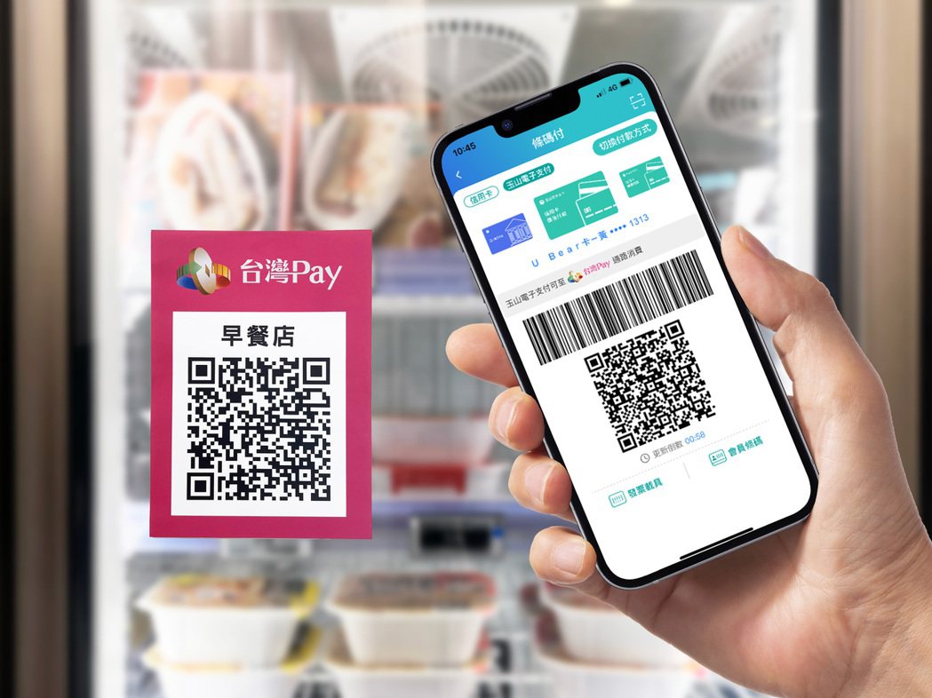 玉山Wallet首推電子支付跨機構購物掃碼付款，可於台灣Pay或TWQR標章之超...