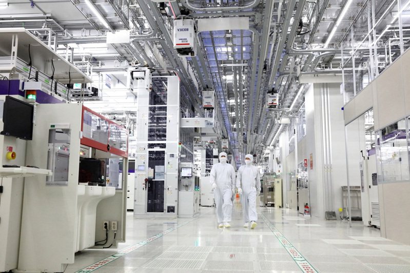 三星電子位於平澤的晶片製造廠。路透社