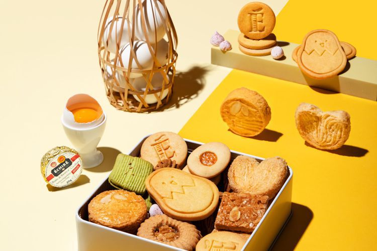 Butter Egg 頂級手工餅乾禮盒內含12種餅乾品項，每盒1,280元，預購...