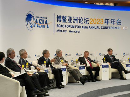 中國人民銀行（大陸央行）行長易綱29日在博鰲亞洲論壇2023年年會「碳中和：困局...