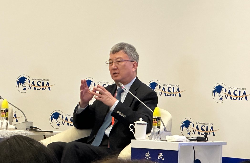 中國國際經濟交流中心副理事長、IMF前副總裁朱民。（取自澎湃新聞）