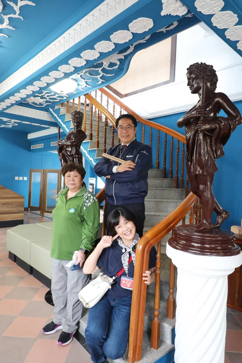 有全台最美公署之譽的台南市環保局藏金閣2館，清明連假試營運。 圖／台南市政府提供