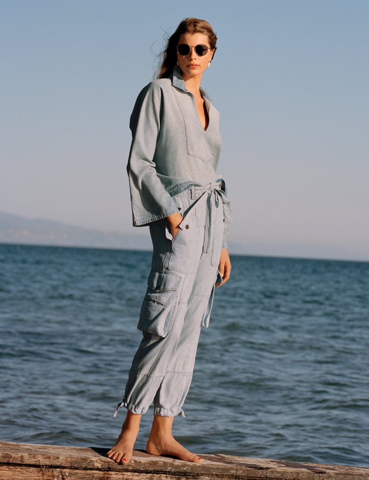 Polo Ralph Lauren春夏新品，以經典馬術作為靈感啟發結合地中海、加州海岸地區愜意的氛圍。圖／Polo Ralph Lauren提供