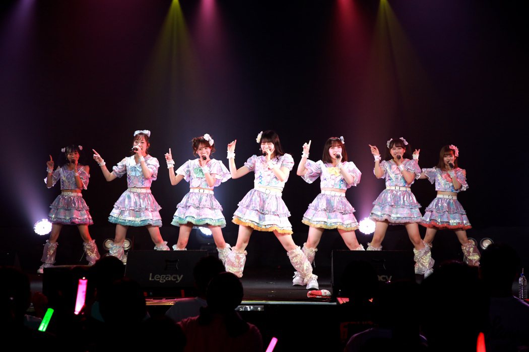 日本女團「FRUITS ZIPPER」今（5）在Legacy Taipei舉辦首場海外演唱會。圖／ATC TAIWAN提供