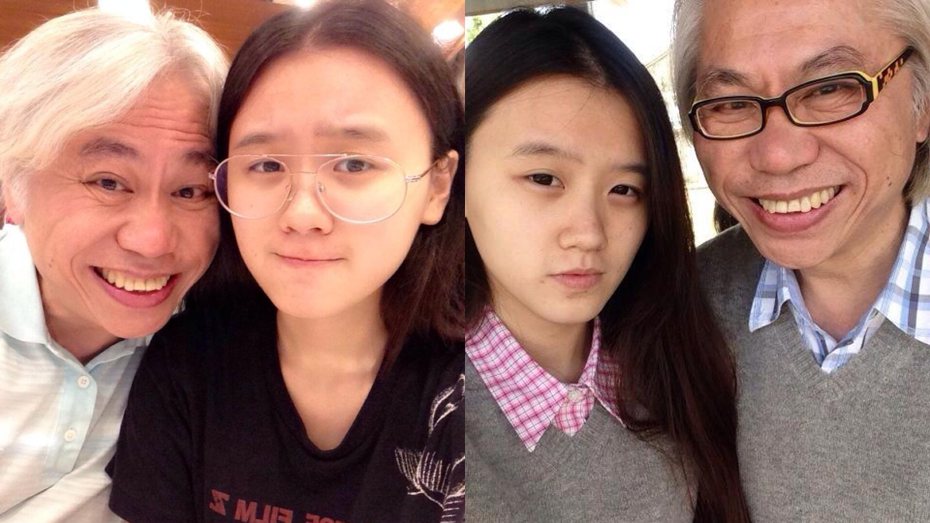 林靖恩與李坤城攜手共度10年的「爺孫戀」。 圖／擷自臉書