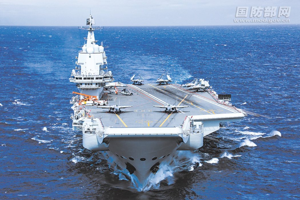 山東艦是中國第一艘國產航空母艦。 圖／中國國防部