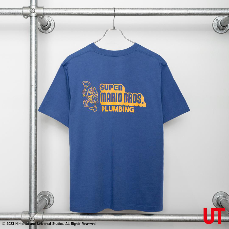 UNIQLO UT超級瑪利歐聯名款T恤，590元。圖／UNIQLO提供