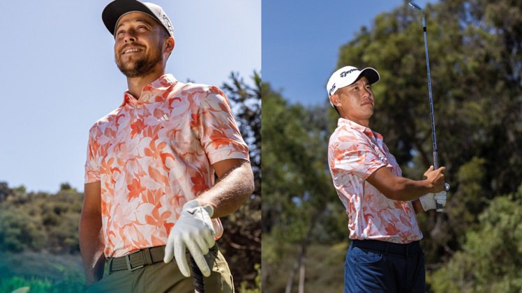 「Our [Fair]way」全新花卉男款Polo衫的推出，延續adidas Golf對女性高球員支持。圖／adidas Golf提供