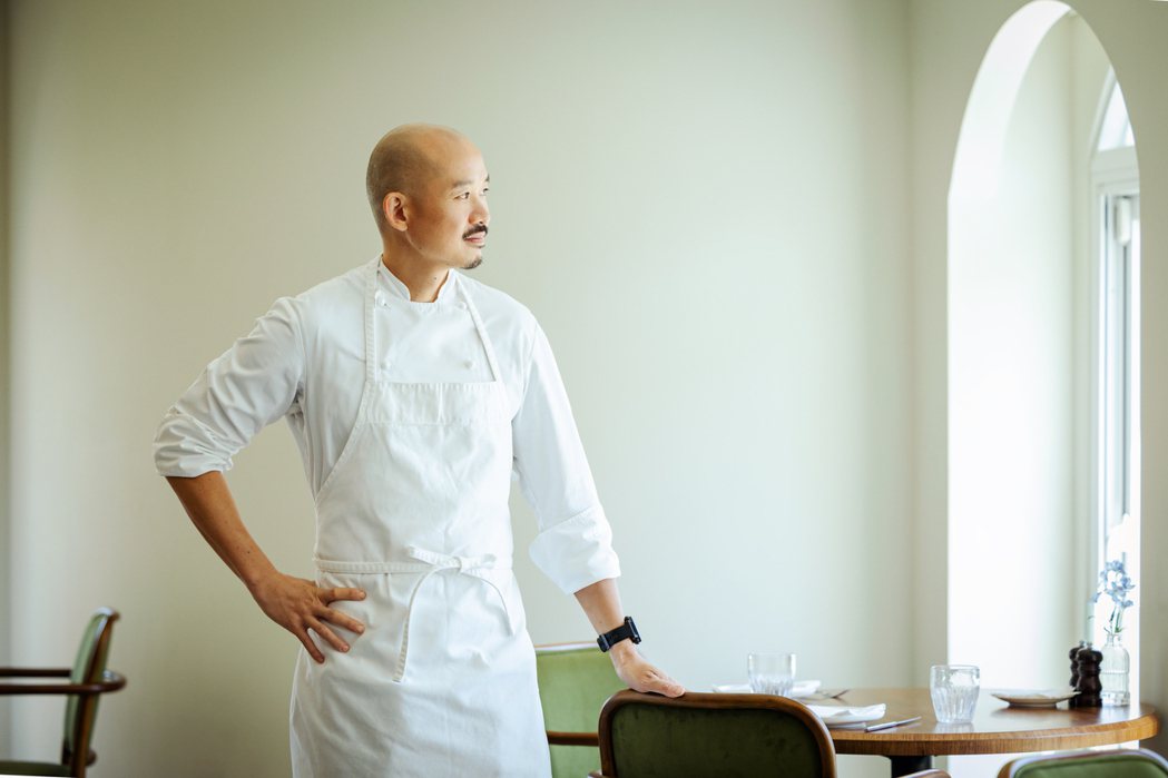 出生台北的Chef Fudy，在宜蘭找到做料理的舒適節奏。攝影／林科呈