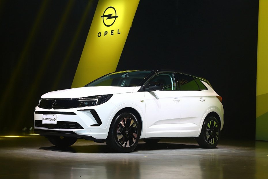 Opel重返台灣市場的第二款新車Grandland，為市場競爭激烈的中型SUV級距。 記者張振群／攝影