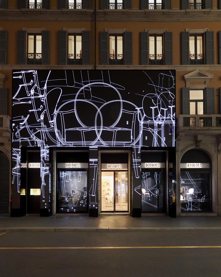 2023年米蘭國際家具展，Dior Maison續寫與Philippe Starck第二年的合作關係。圖／Dior提供