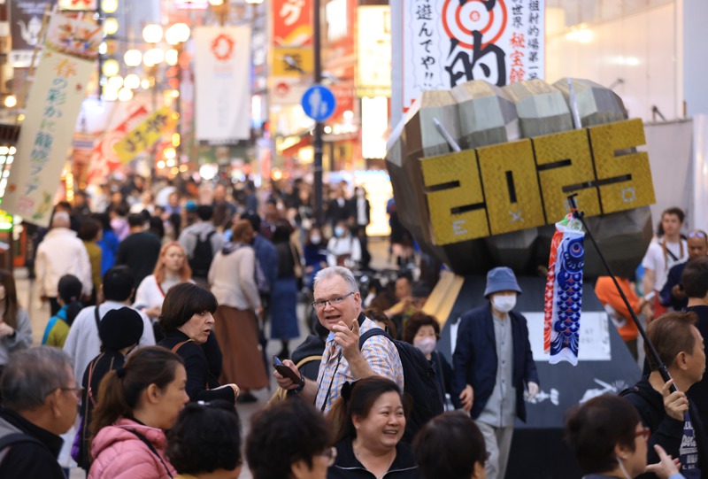 日本政府觀光局統計3月赴日旅客181.7萬人次，但日本出國旅遊人數卻持續低迷。路透