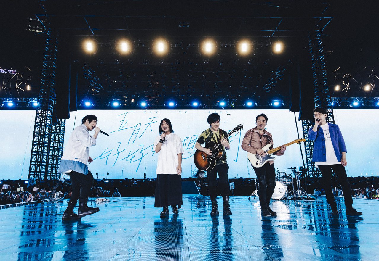 五月天砸近4億台幣，在香港舉辦6場「好好好想見到你」演唱會。圖／相信音樂提供