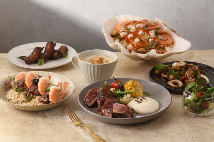 「樂丘廚房東區店」推出多款限定餐點與全新菜色。圖／樂丘廚房提供。