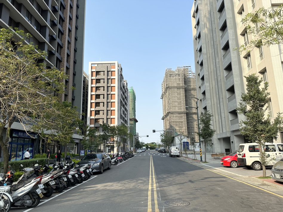 新竹市北區的金雅重劃區因房價相對市區實惠，吸引首購族購買。（圖／信義房屋提供）