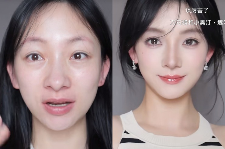 打造「AI女孩妝容」的夢幻化妝術　一起變身動漫系小臉美人吧！