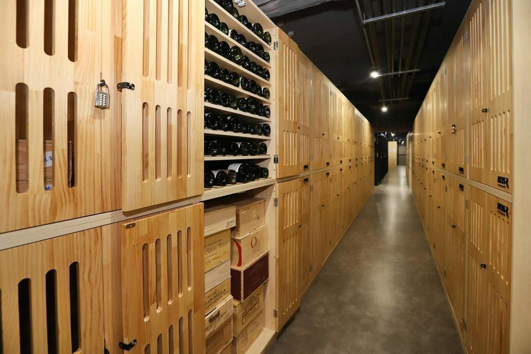樂富酒藏地下酒窖面積達300多坪。圖片提供／欣傳媒
