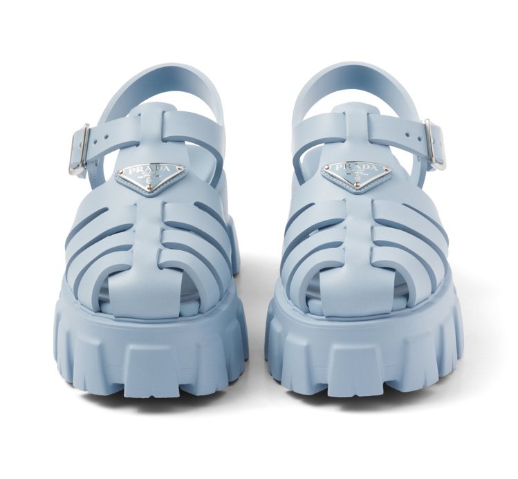 泡沫橡膠涼鞋，29,000元。圖／PRADA提供