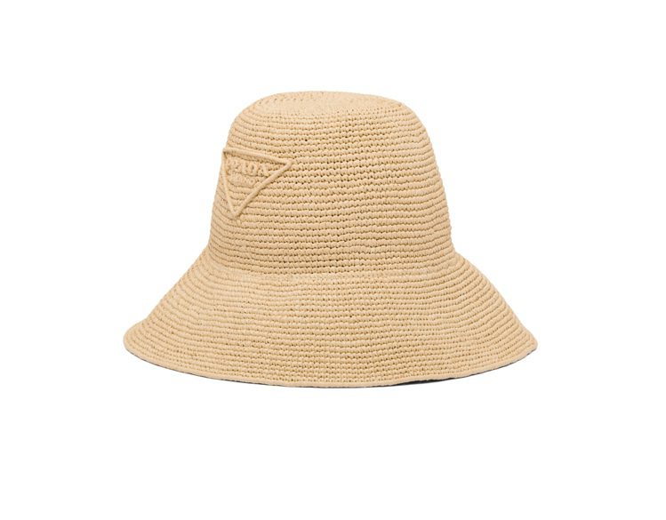 拉菲草帽，31,500元。圖／PRADA提供