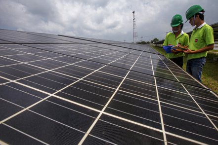 美國參議院表決贊成恢復對四個東南亞國家的太陽能板課徵進口關稅，以防堵大陸業者「洗產地」。（路透）