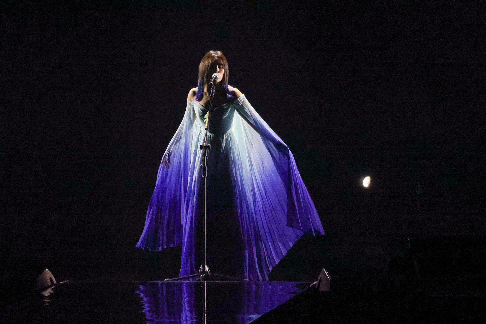 蔡健雅6日起一連兩晚在台北小巨蛋開唱。記者沈昱嘉／攝影