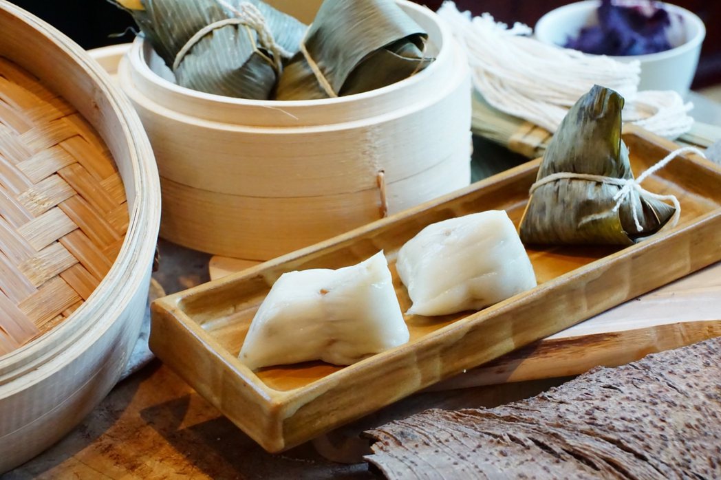 蘿蔔絲粿仔粽是秧悅美地專為素食者打造的端午節氣美食。 秧悅美地/提供