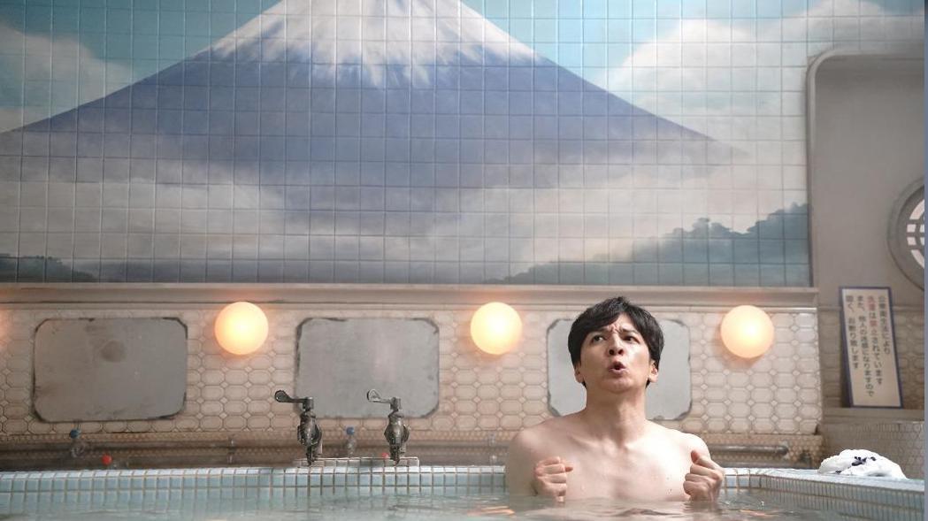 生田斗真在“汤道”中有多场裸体出浴戏。图／采昌提供
