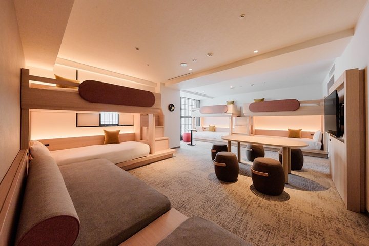 ▲豪華家庭房空間寬敞、機能齊全。　圖：京阪集團／來源