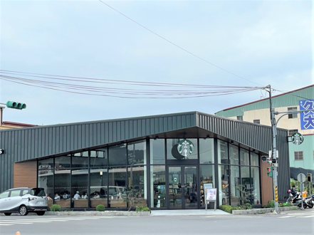 今年2月開幕的連鎖咖啡店，月租22.5萬創南投市新高。 圖／台灣房屋提供
