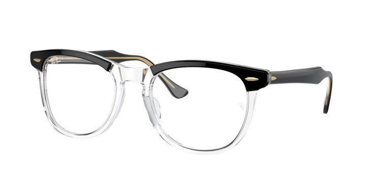 Ray-Ban Eagle Eye眼鏡，搭配Transitions®全視線®智能感光鏡片，8,150元。圖／Ray-Ban提供