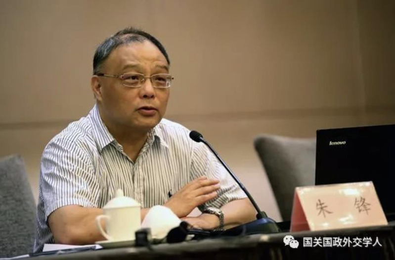 南京大學國際關係學院執行院長朱峰。（搜狐網）
