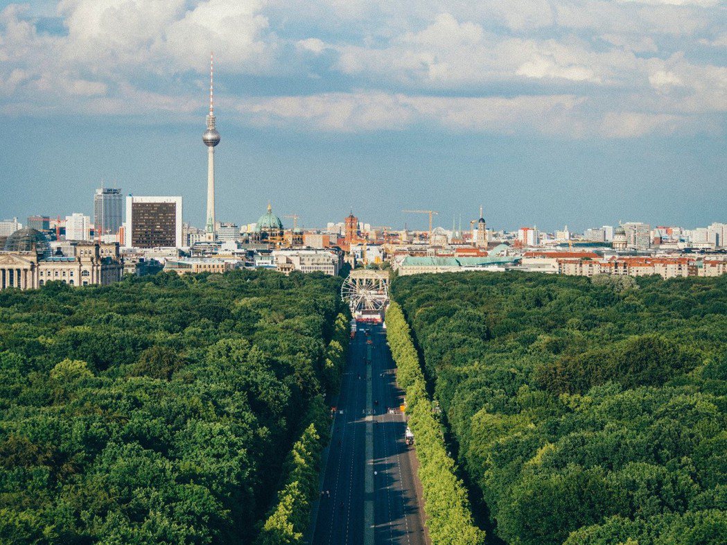 柏林有將近1/3的土地都是綠地，也帶來了豐富的生態。 圖片來源：Unsplash