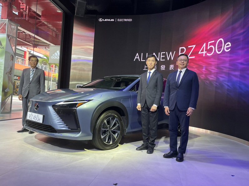 Lexus首台基於e-TNGA平台打造的電動車於5月16日舉辦RZ 450e上市發表會。黃淑惠攝
