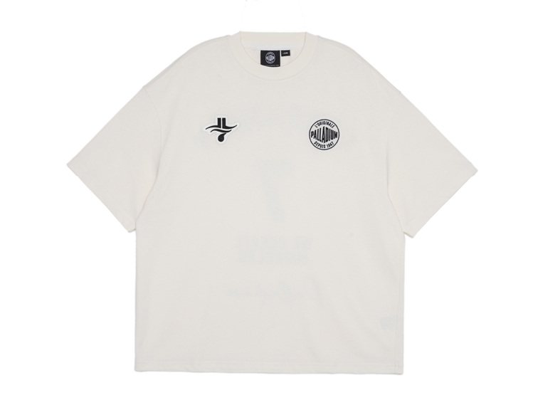 PALLADIUM X JEREMY LIN林書豪聯名7號系列短袖T恤，1,690元。圖／PALLADIUM提供