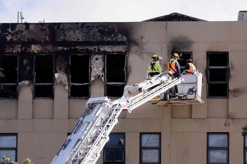 紐西蘭首都威靈頓一家旅館發生大火造成至少6人喪生。法新社