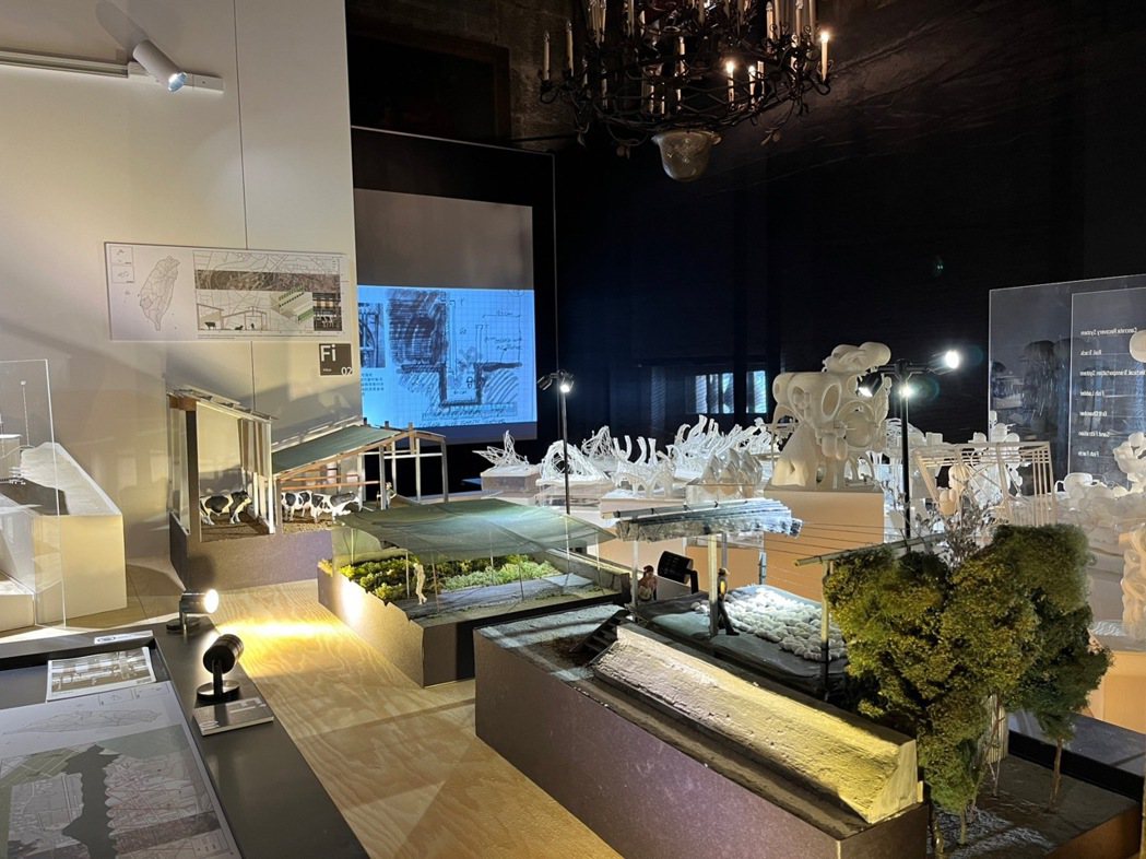 第18屆威尼斯建築雙年展臺灣館展場照。 圖／國立臺灣美術館提供