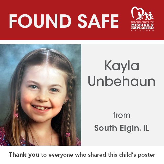 6年前被母親綁架的美國少女凱拉（Kayla）在Netflix紀錄片《未解之謎》播出後被尋獲。圖／取自臉書