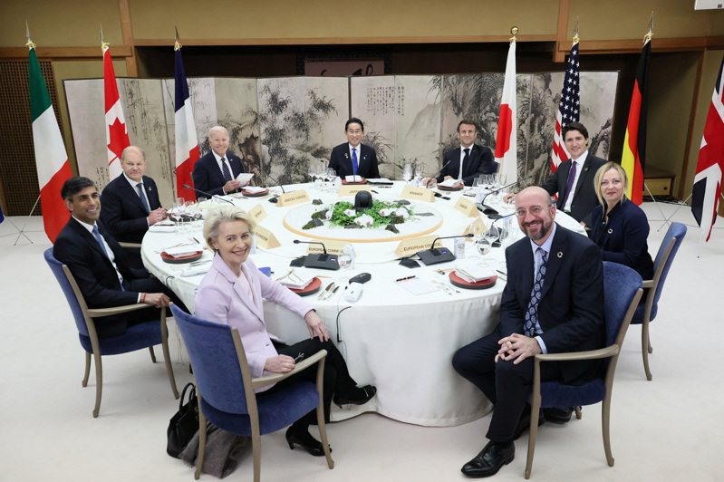 七大工業國集團（G7）領袖高峰會在廣島舉行。 路透