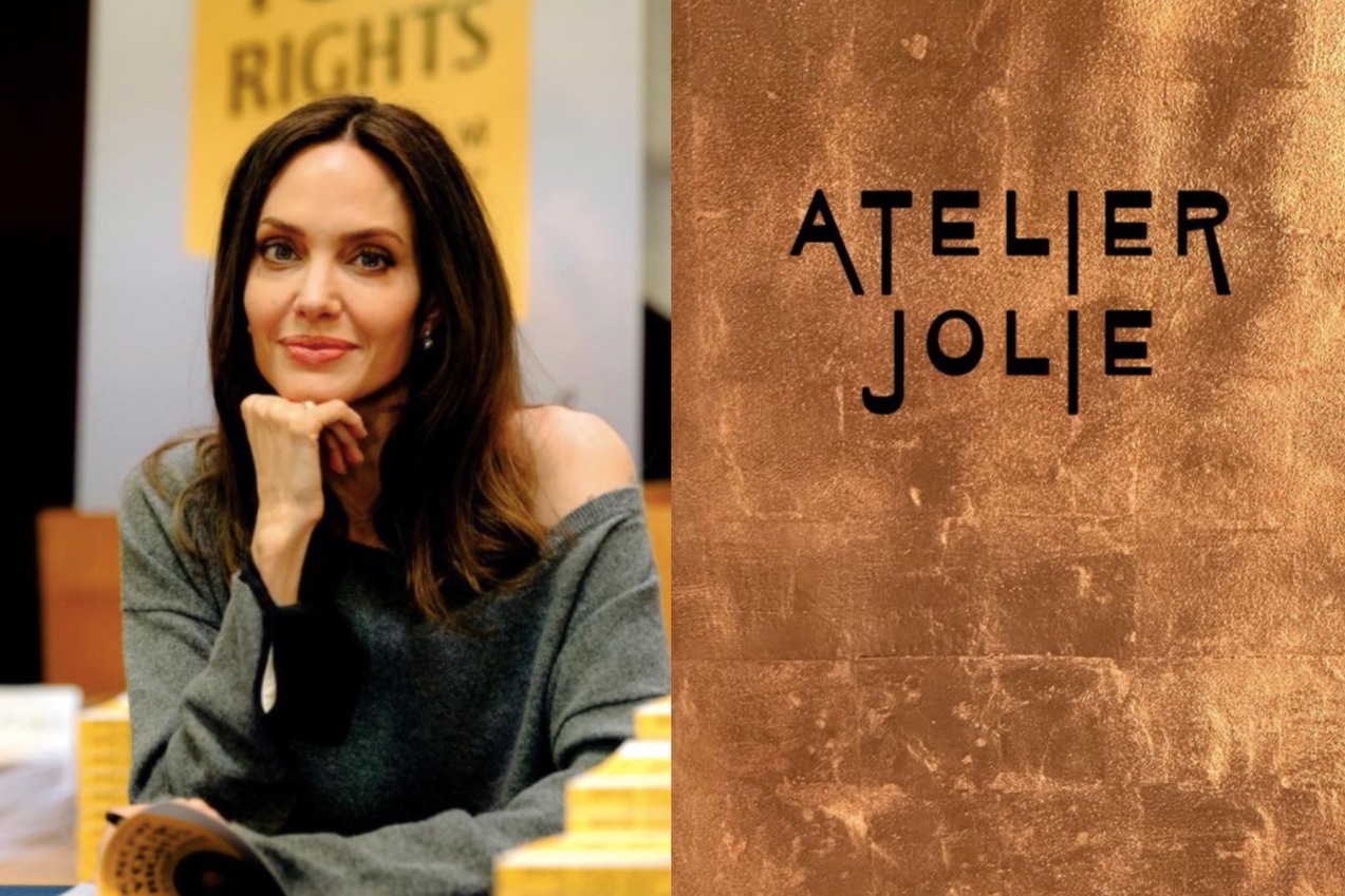 要當不一樣的企業家！裘莉宣布自創時尚品牌「Atelier Jolie」　使用剩餘、復古布料重新改造與創新