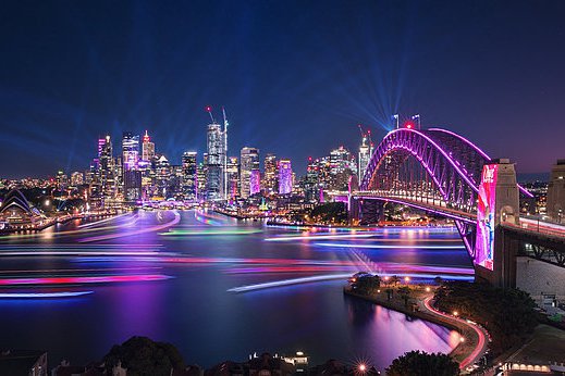 全球最大結合「聲」與「光」的年度盛典 繽紛雪梨燈光<u>音樂節</u>5月底登場