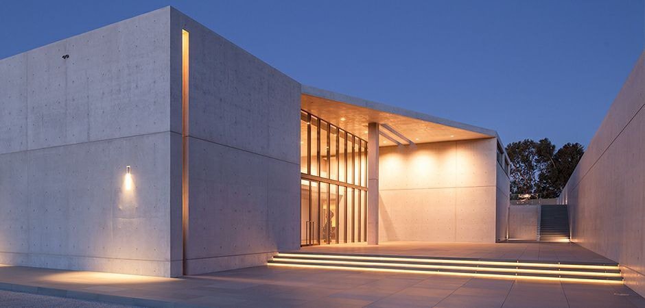如同藝廊般的空間氛圍。photo/Tadao Ando