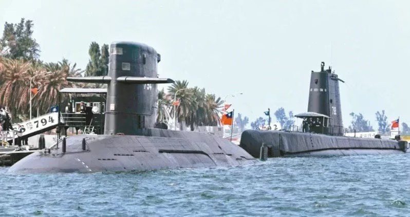 海軍現役潛艦。圖/本報資料照片