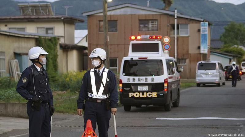 日本中部長野縣中野市25日發生一起槍擊事件，造成4人死亡。圖／德國之聲中文網
