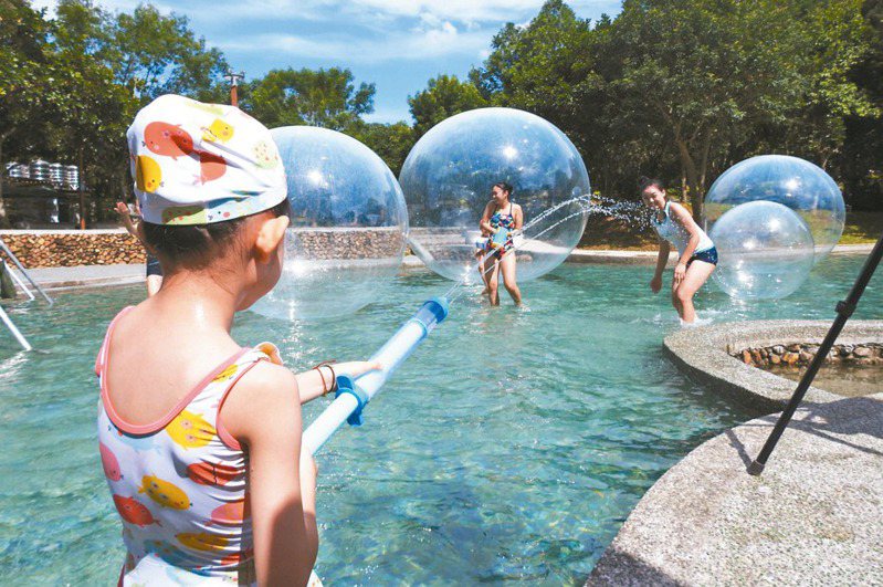 南投埔里桃米親水公園去年重啟並舉辦「埔里親水節」受好評，今年續辦將於6月4日登場。本報資料照片