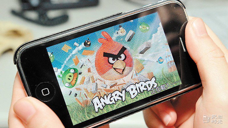 全球最紅手機和平板電腦遊戲Angry Birds(憤怒鳥)要飛進你的網路瀏覽器了。圖／聯合報系資料照（2011/05/12 本報記者攝影）