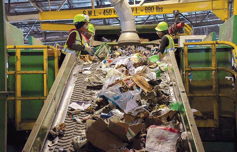WM 正大舉投資自動化材料回收設施。WM官網