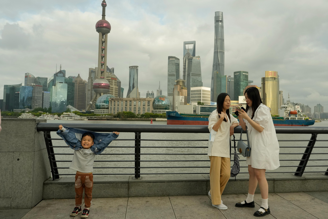 上海去年人才淨流入占比領先大陸各地。（美聯社）
