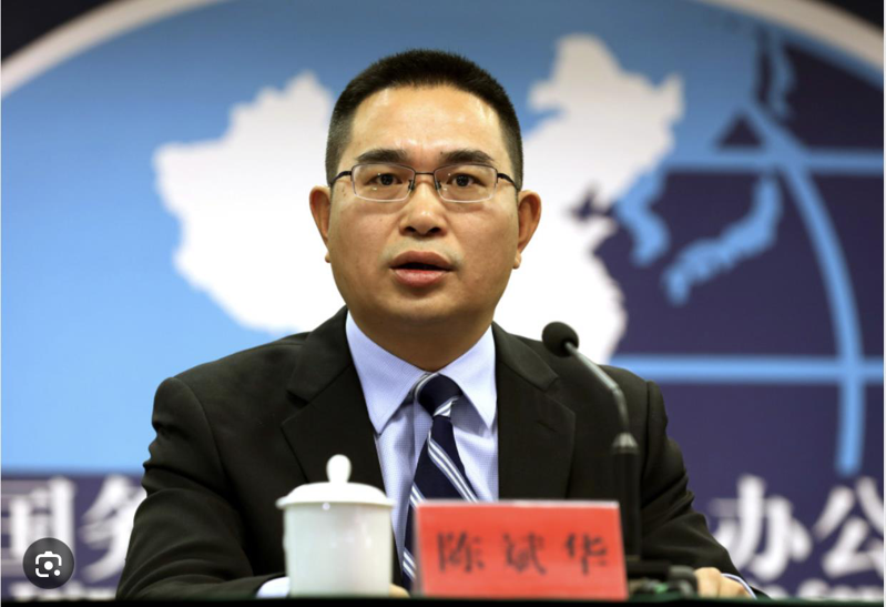 陳斌華日前調任國台辦新聞局副局長，並已出任國台辦發言人。（取材自中新網）