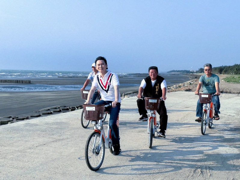 竹北年底前將優先在西區及濱海設置Youbike，希望可以擴展觀光及服務居民。圖／竹北市公所提供